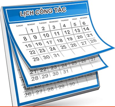 Lịch làm việc và kế hoạch công tác tuần từ ngày 13/11 đến 19/11/2023
